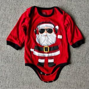 Kapital K Santa aviator onesie 6-9 months